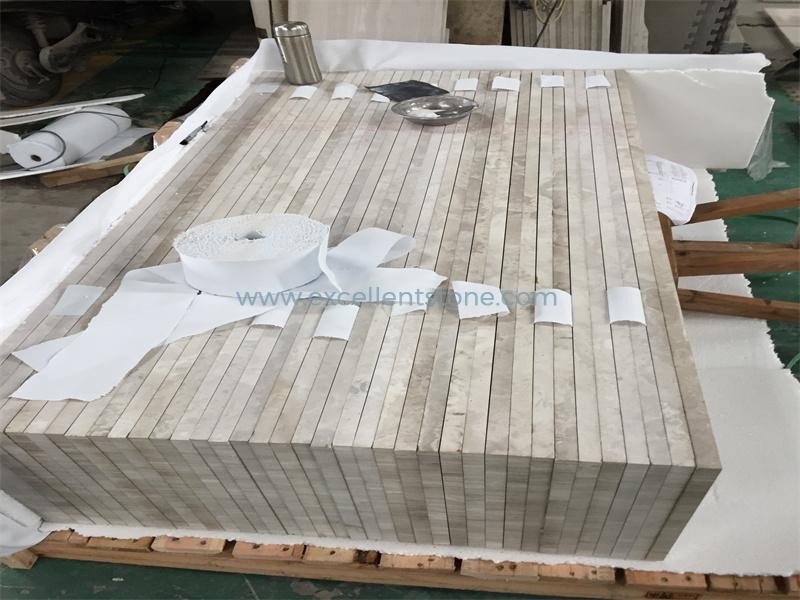 Grey Marble Slab Packing