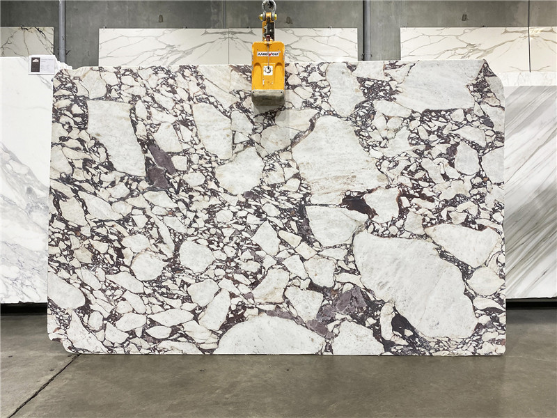 Marble Factory of Calacatta Viola Marble Slab