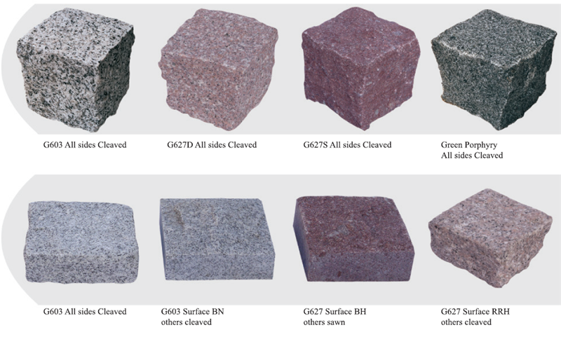 cube stone colors