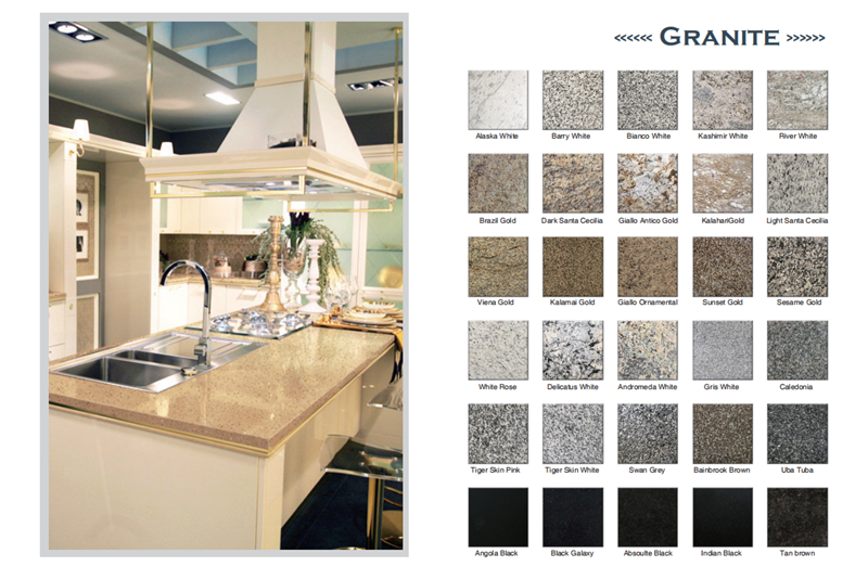 natural granite colors