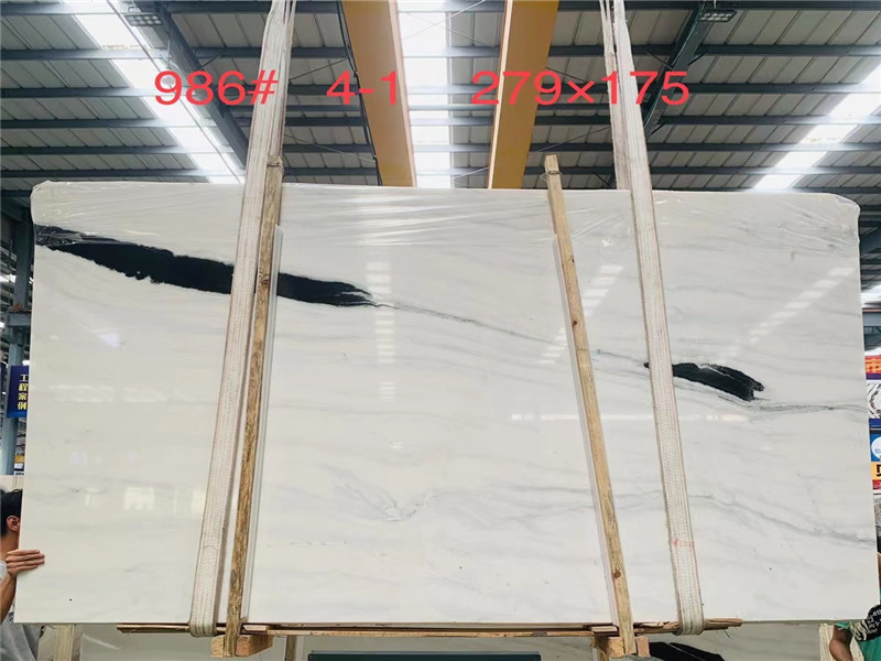 Panda White Marble Slab