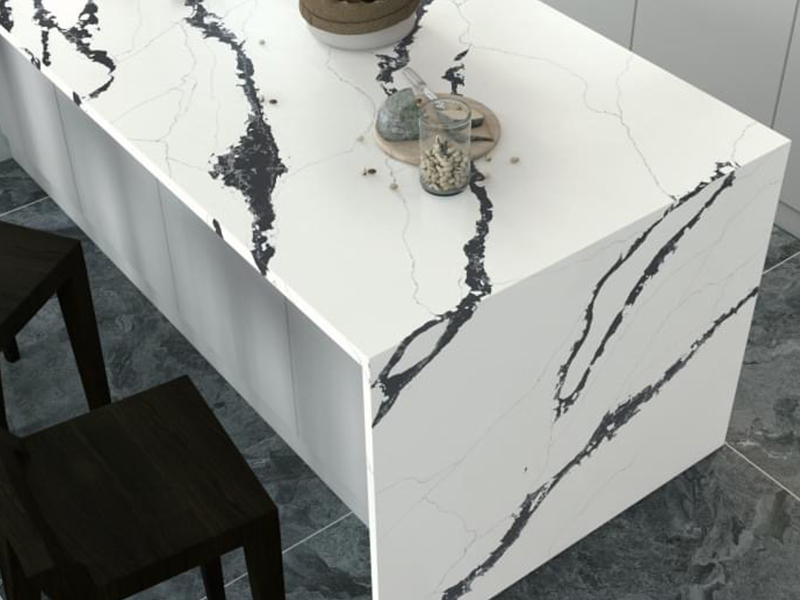 Panda White Quartz Worktop