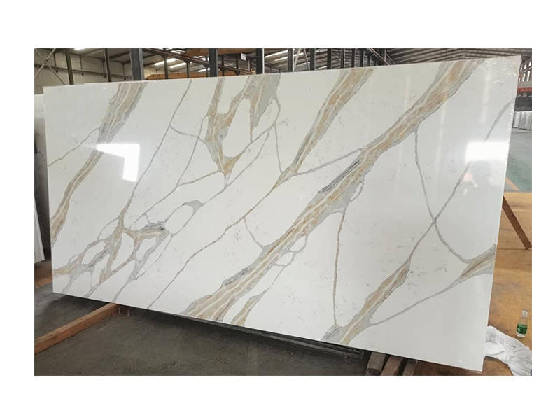 Calacatta Gold Quartz Slab