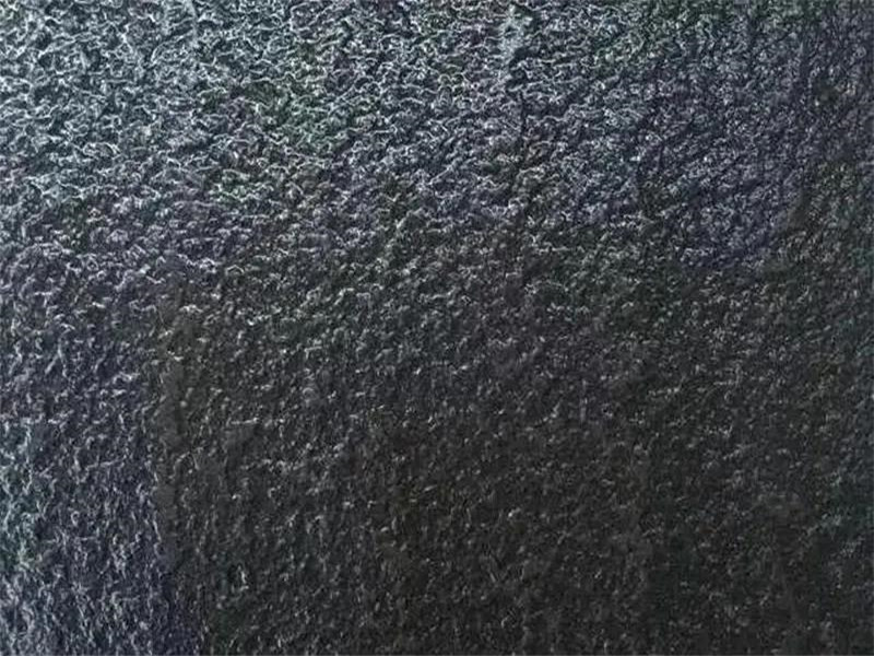 Flamed surface