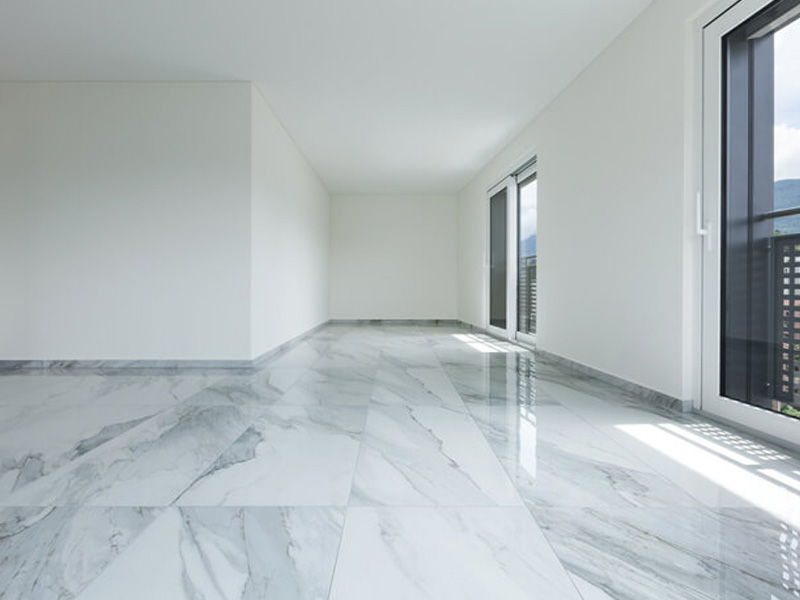 White Marble Flooring