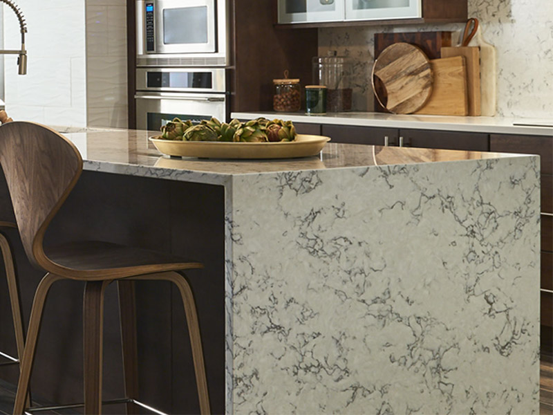 Blanca Arabescato Quartz Worktop