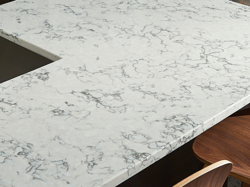 Blanca Arabescato Quartz Countertop 