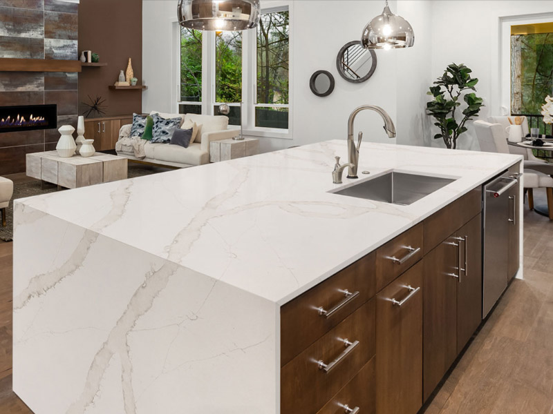 Calacatta Goa Quartz Worktop