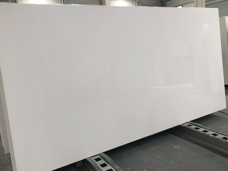 1141 Pure White Quartz Slab