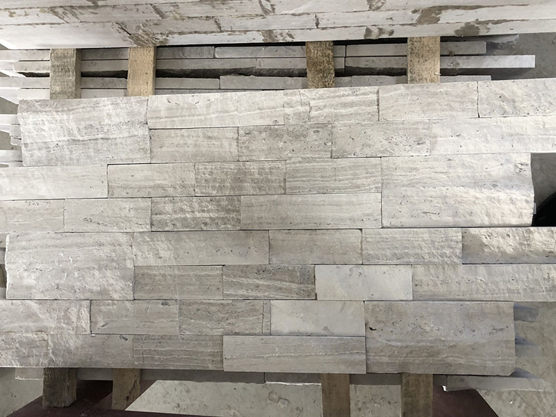 White Wood Marble Mosaics