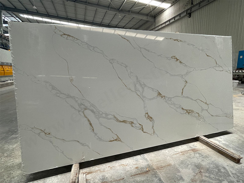 marble effect quartz worktop