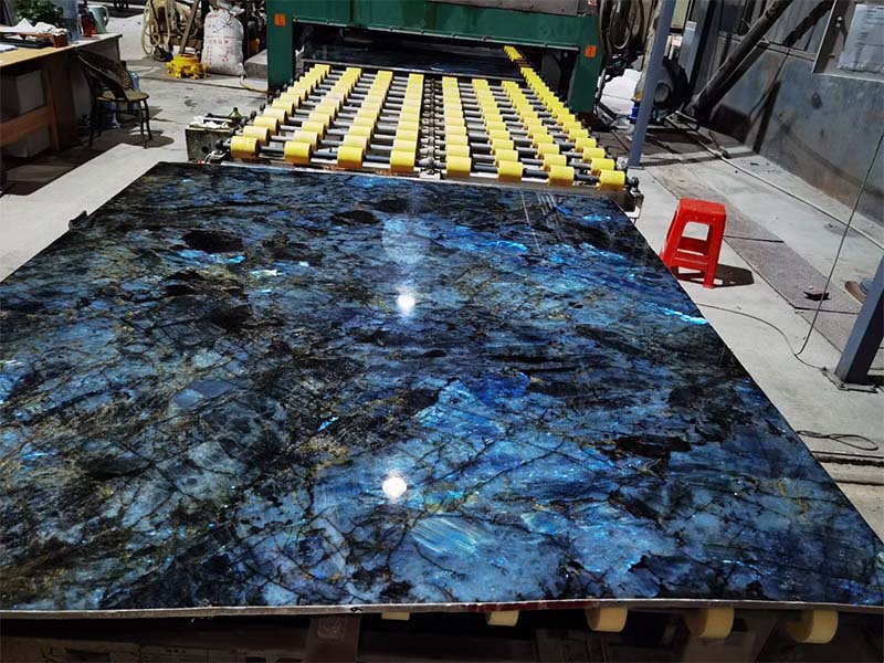 Labradorite Blue Granite Slab