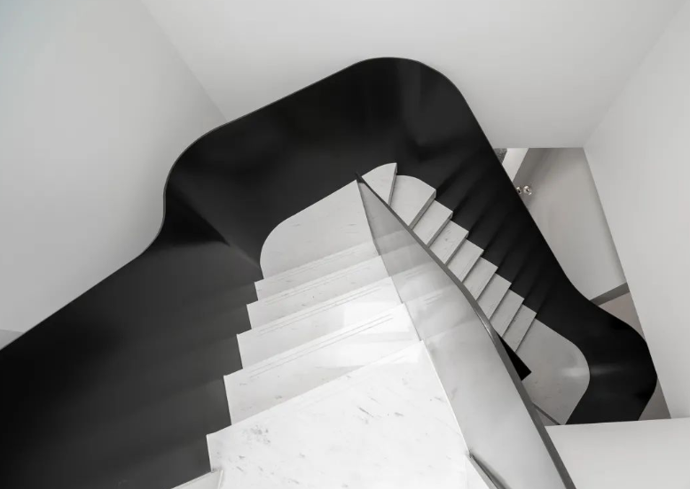 Ariston White Marble Stairs