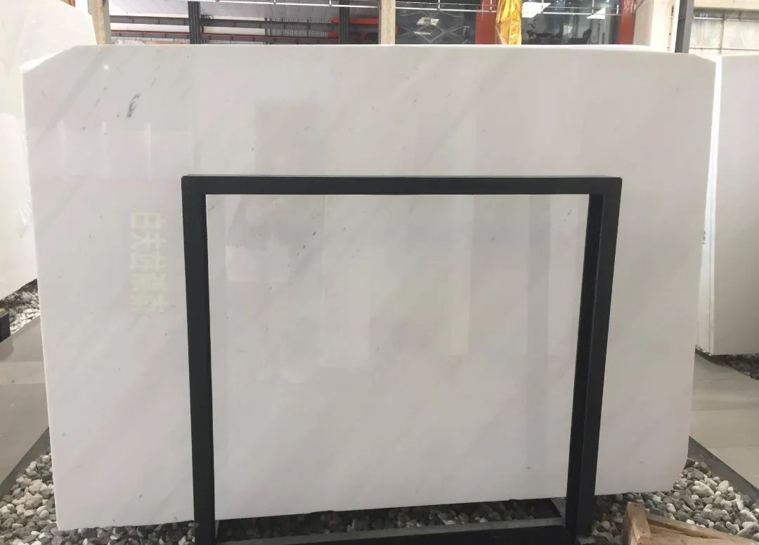 Yugoslav White Marble Slab