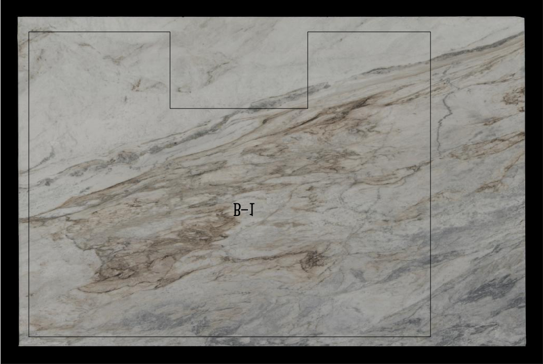 Orion Bianco Marble Countertop