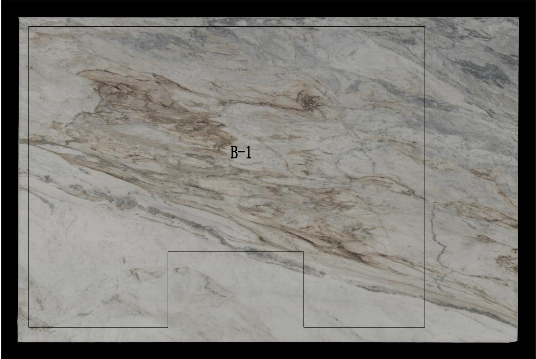 Orion Bianco Marble Countertop