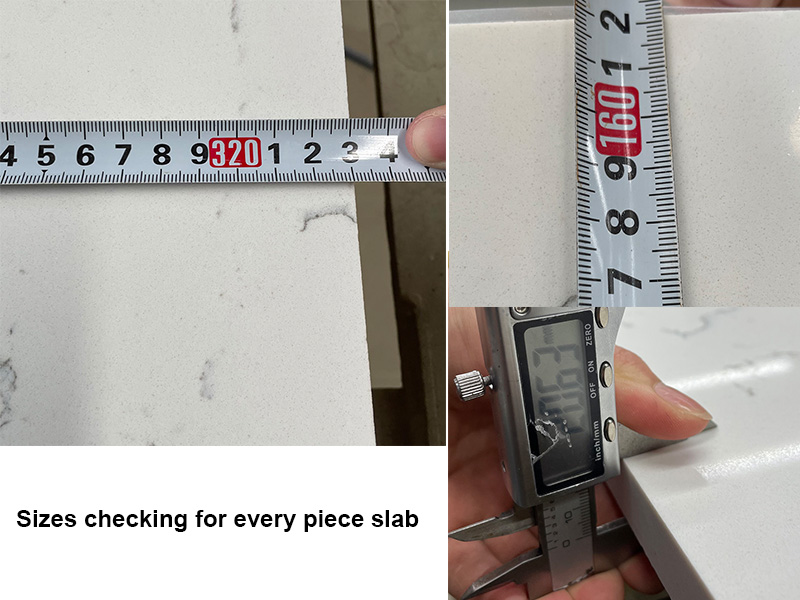 Quartz Slab Sizes Checking