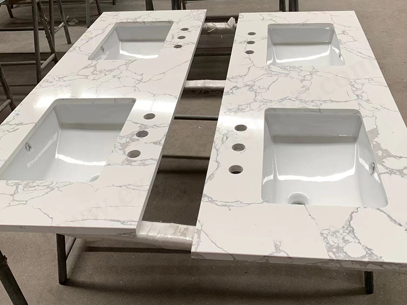 Engineered Calacatta Marble Countertop