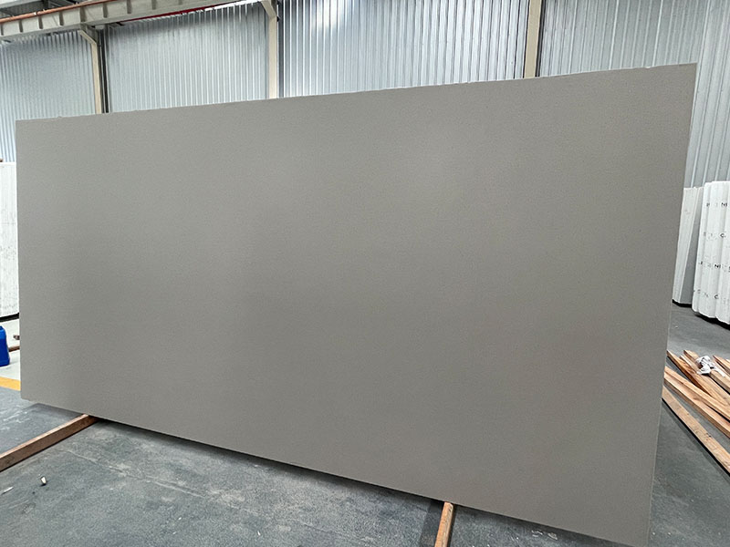 4004 Raw Concrete Quartz Slab