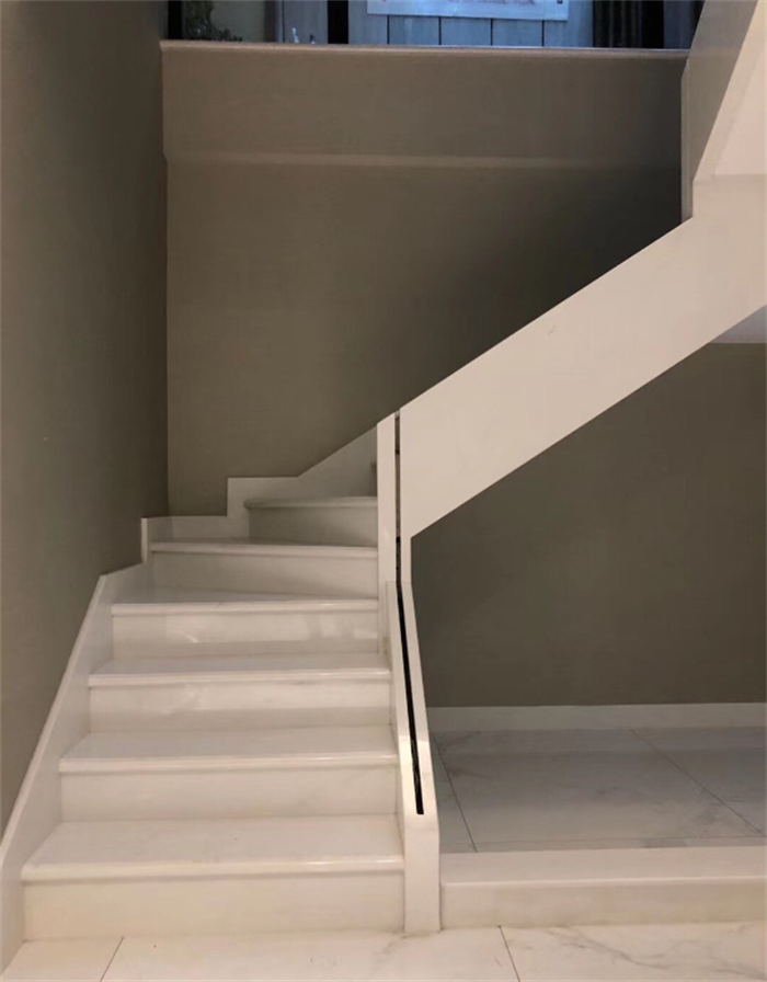 Ariston White Marble Stairs