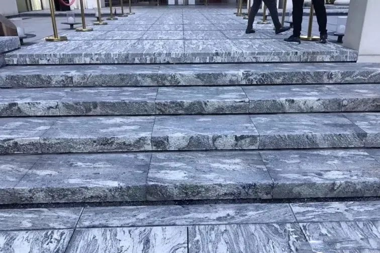 Juparana Granite Stairs