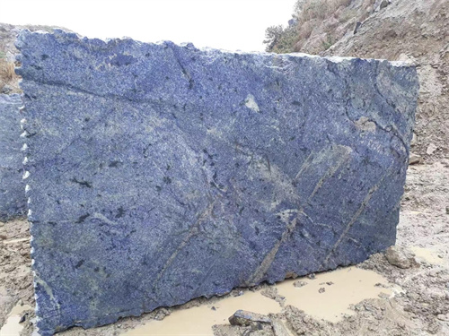 Azul Bahia Granite Block