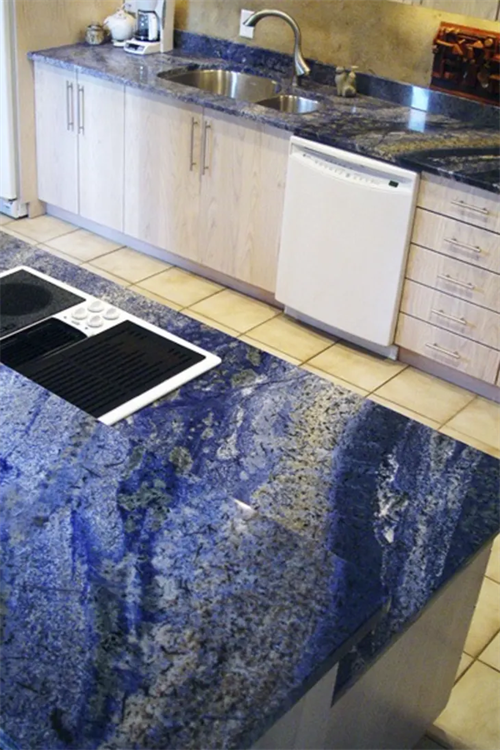 Azul Bahia Granite for Kitchen