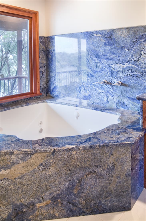 Azul Bahia Granite for Bathroom