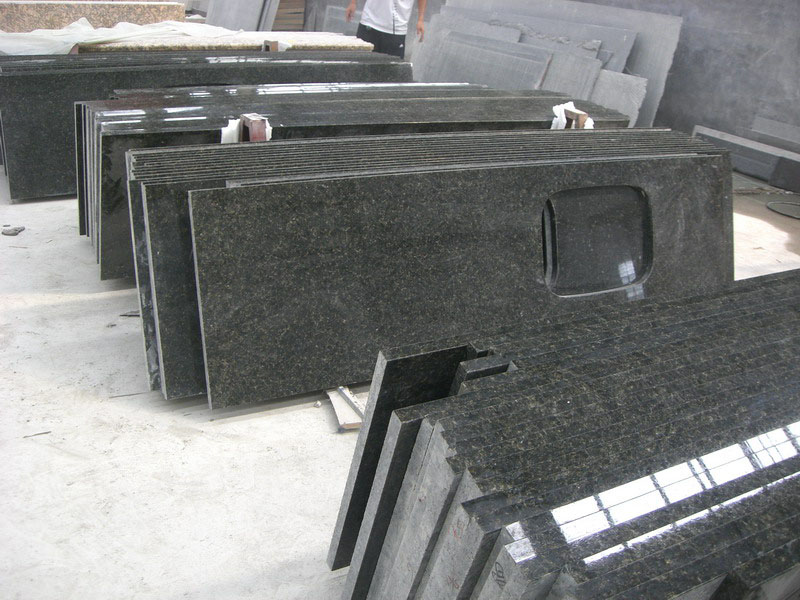 Verde Uba Tuba Granite Countertop