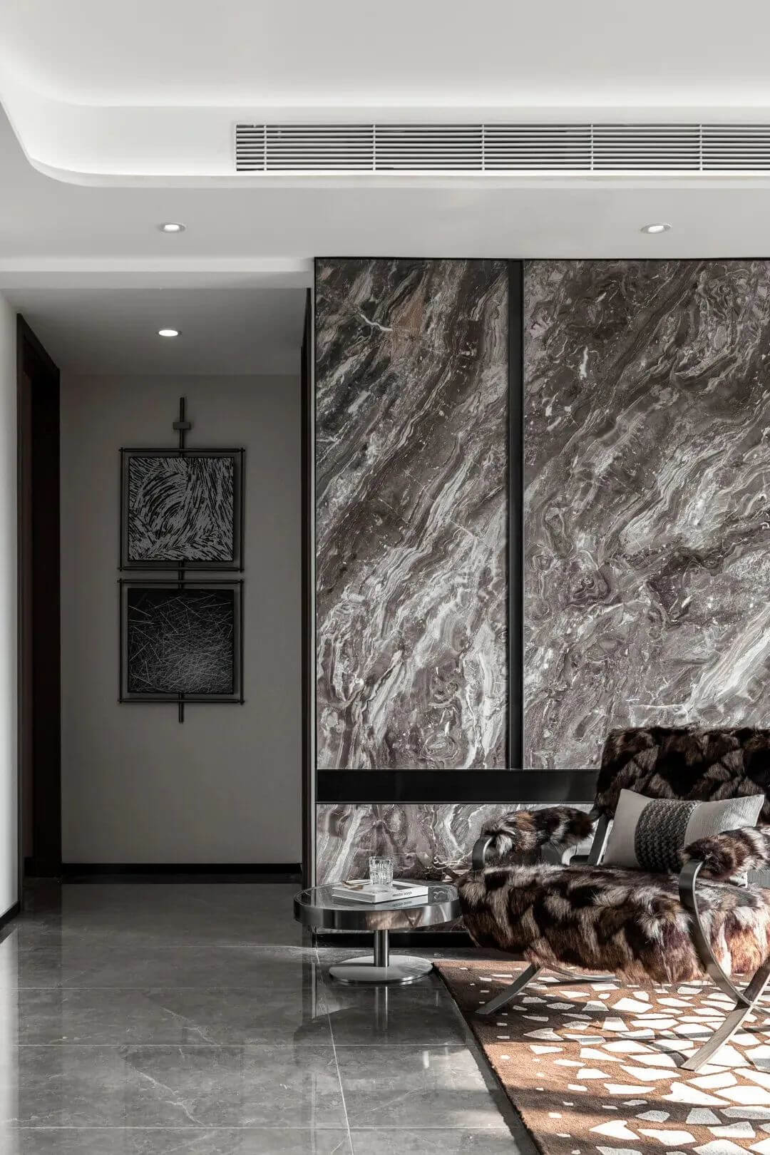 Natural Grey Marble Wall Tiles