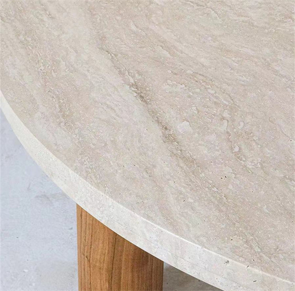 Beige Travertine Table Tops