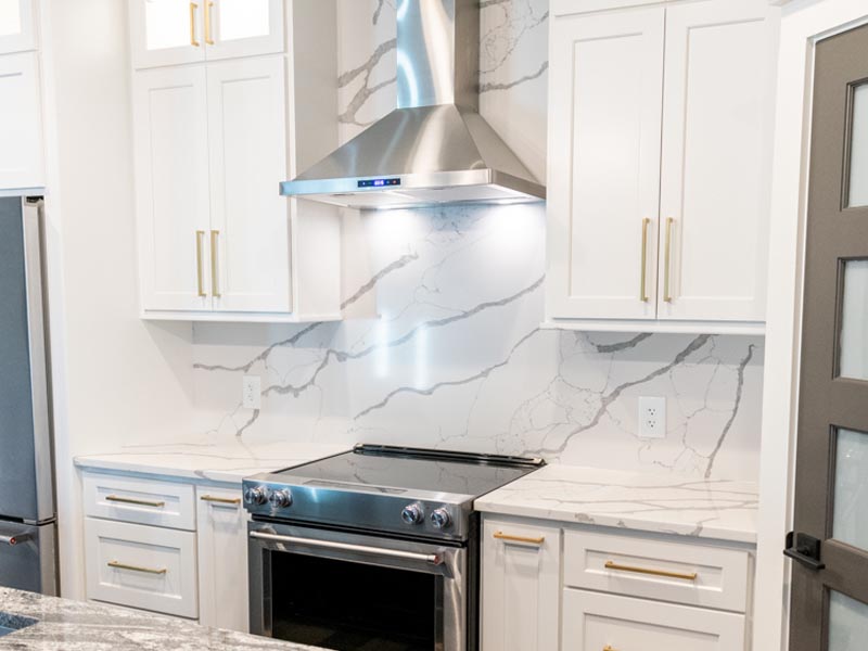 Kitchen Quartz Stone Backsplashes