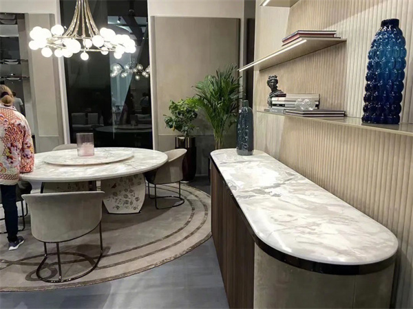 Italy Fendi White Marble Table Tops