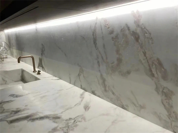 Italy Fendi White Marble Tiles