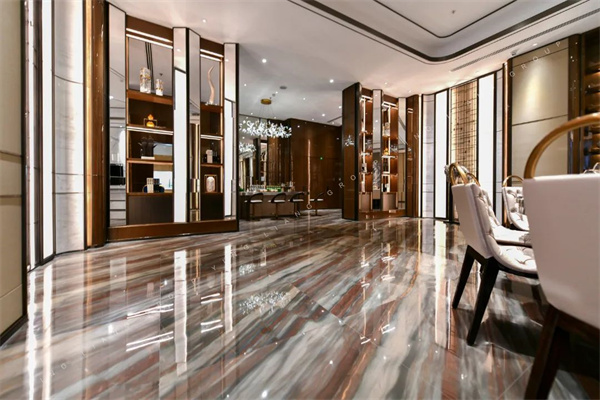 ELEGANT BROWN MARBLE