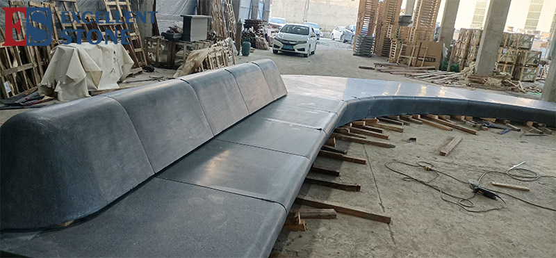 Cambodia Black Granite Coping