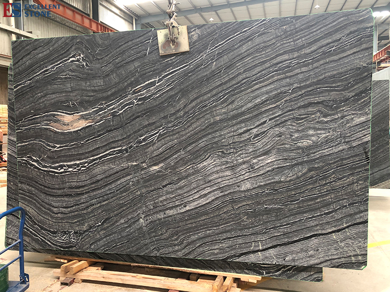 Ezuma Black Leather Slab