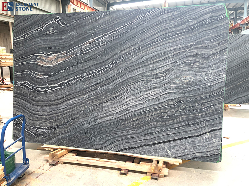 Ezuma Black Leather Slab