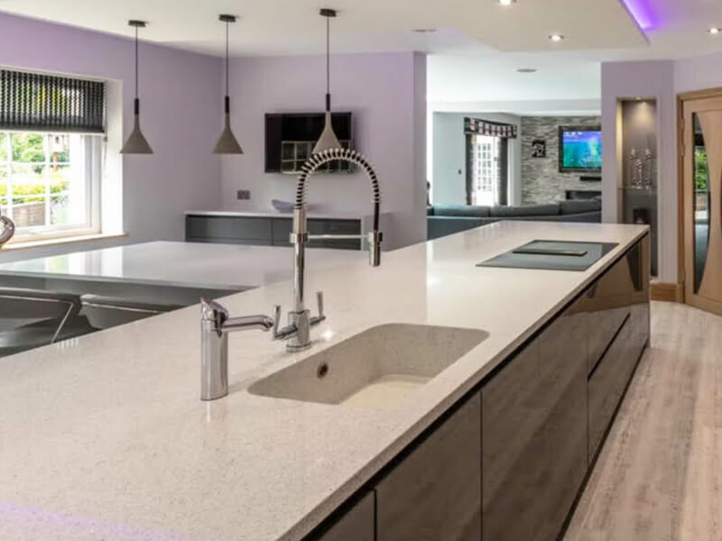 Blanco Norte Quartz Worktops