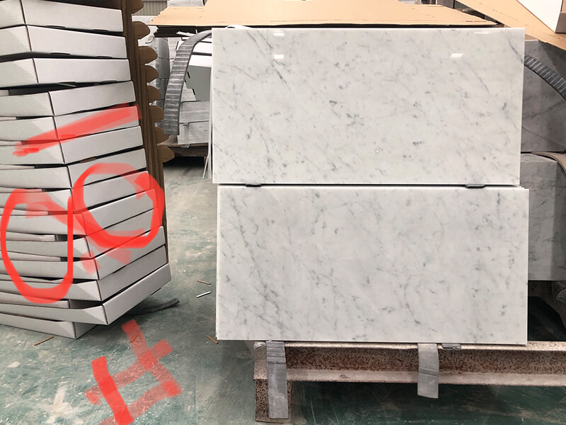  White Carrara Tiles