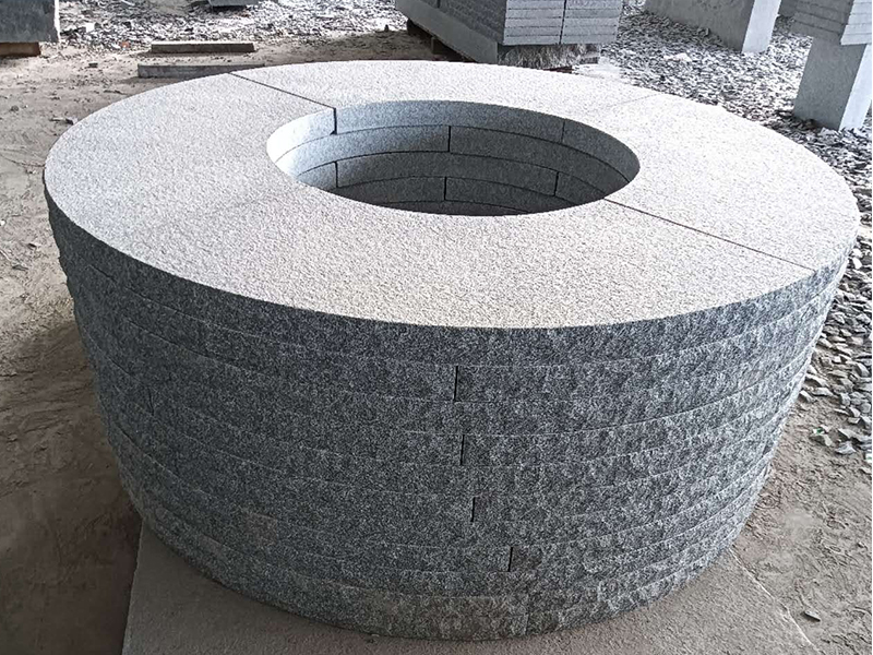 G654 Granite Firepit Coping