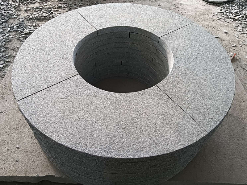 G654 Granite Firepit Tops