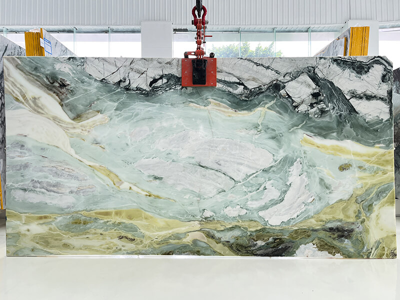 Dreaming Green Marble