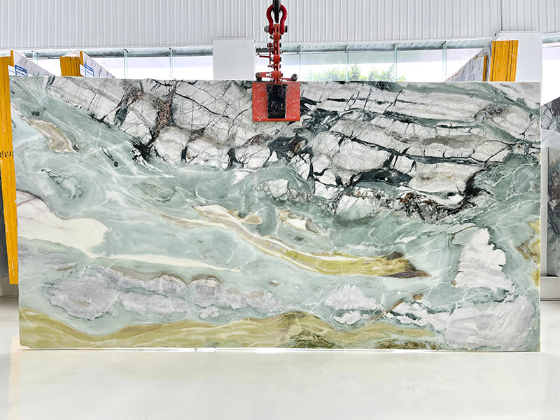 Dreaming Green Marble