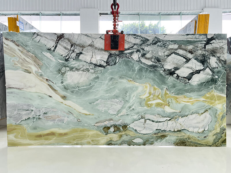 Dreaming Green Marble