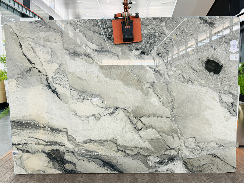 White Camouflage Marble Slab White Camouflage Marble Slab