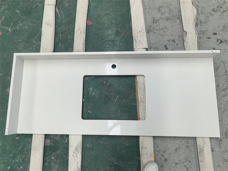 quartz vanity top pre installation