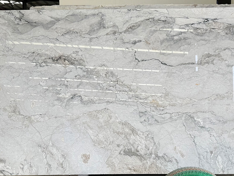 White Camouflage Marble Slab White Camouflage Marble Slab