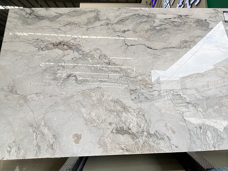 White Camouflage Marble Slab White Camouflage Marble Slab