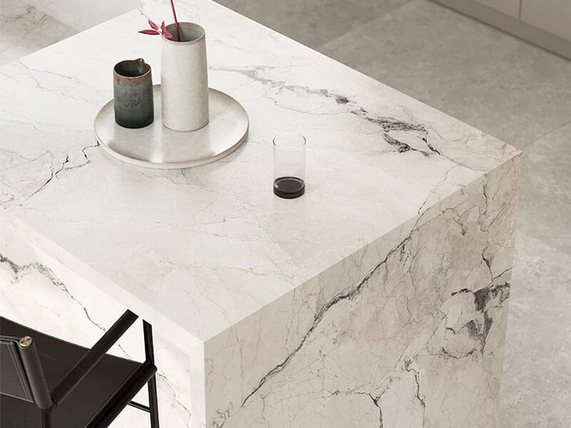 White Camouflage Marble Countertop White Camouflage Marble Countertop